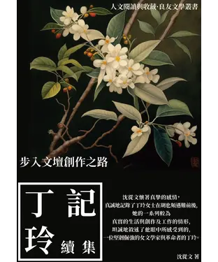 書封 記丁玲續集：步入文壇創作之路